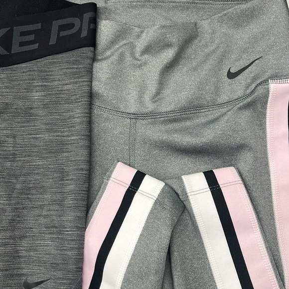 3 pair of Nike full length leggings. Like new! 2 sz xs and black sz small. - Picture 2 of 9
